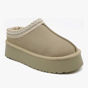 GZFGUZ Women’s Platform tasmin slippers